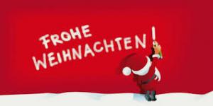 Frohe Weihnachten! Frohe Weihnachten!